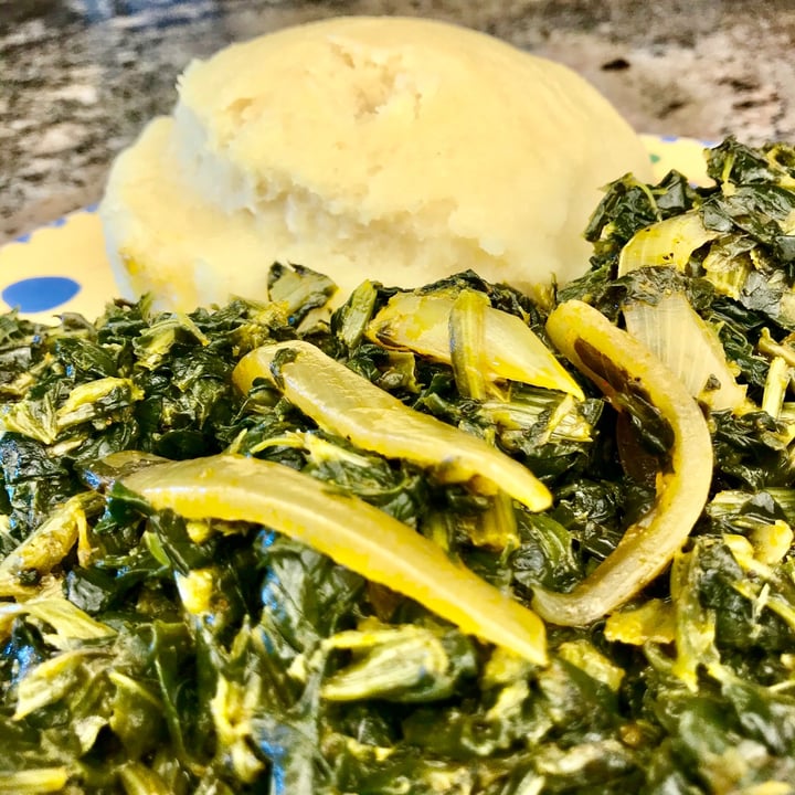 photo of AKADI PDX Curry Spinach shared by @pdxveg on  27 Aug 2020 - review