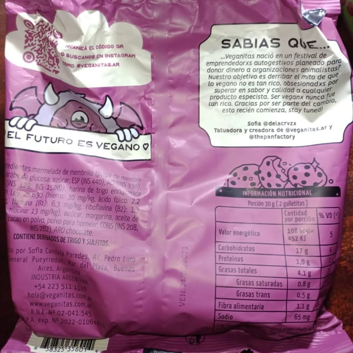 photo of Veganitas Pepas Dark shared by @jo7a on  15 Sep 2022 - review