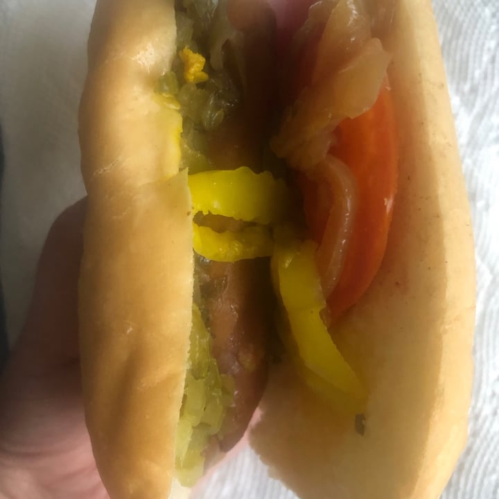 photo of Steve's Hot Dogs Tower Grove Very Very Veggie Dog shared by @jordynweiss on  10 Jul 2020 - review