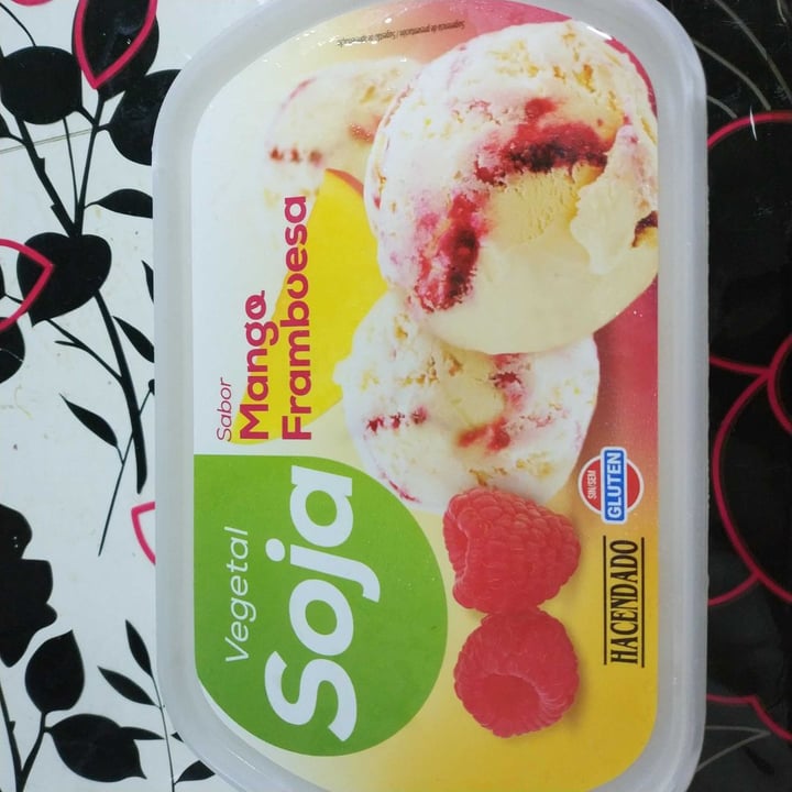 photo of Hacendado Helado de Soja con Mango y Frambuesa shared by @aleixlecina on  05 Jul 2019 - review