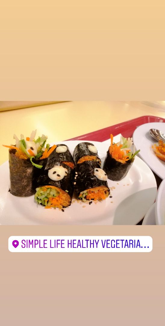 review photo of Simple Life Healthy Vegetarian Restaurant - Bukit Bintang Kuala Lumpur Black bean soup with noodles shared by @janicewithlove on 18 May 2019 - review