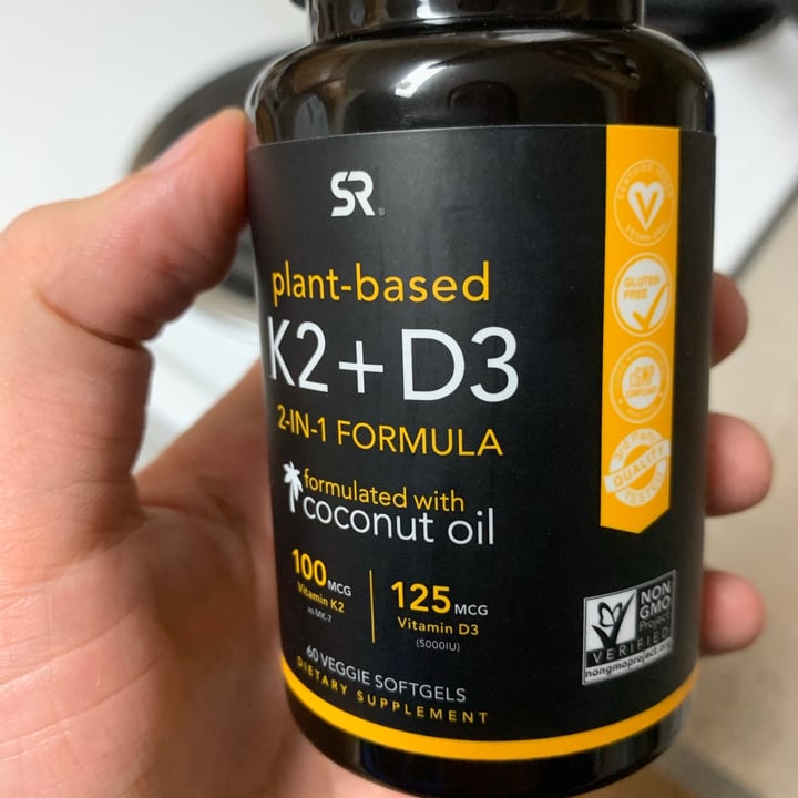 photo of Sports Research Plant-Based K2+D3 shared by @sedrew1 on  01 Nov 2020 - review