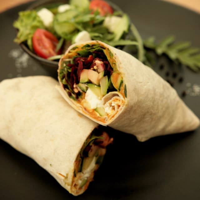Photo of the dish “Coconut Veggie Wrap”