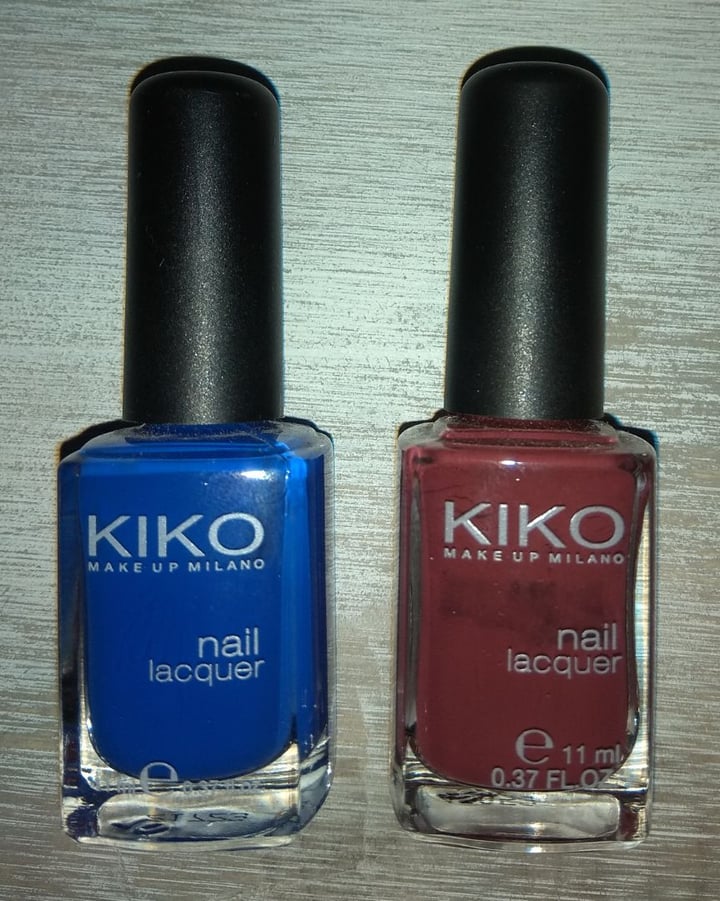 photo of Kiko Milano Nail Lacker shared by @satigar on  28 Jan 2020 - review