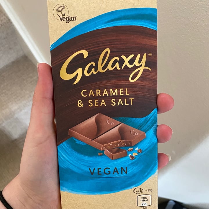 photo of Galaxy Galaxy Caramel and Sea Salt shared by @plantbasedkat on  18 May 2020 - review