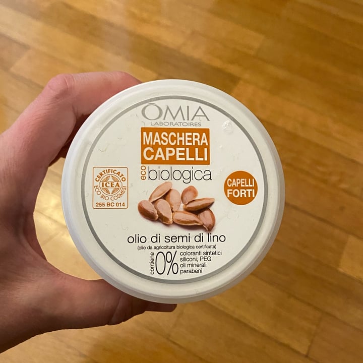 review photo of Omia Laboratoires Maschera capelli Olio Di Semi Di Lino shared by @francesca25 on 26 Nov 2021 - review
