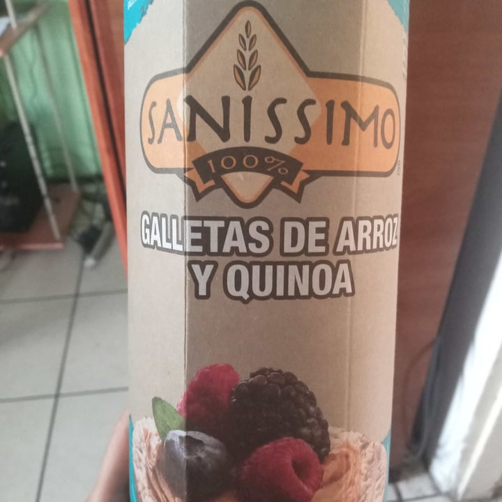 photo of Sanissimo Galletas De Arroz Y Quinoa shared by @marigk on  28 Oct 2021 - review