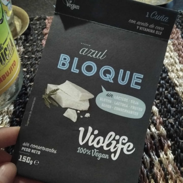 photo of Violife Bloque Queso Azul shared by @antia09 on  16 May 2021 - review