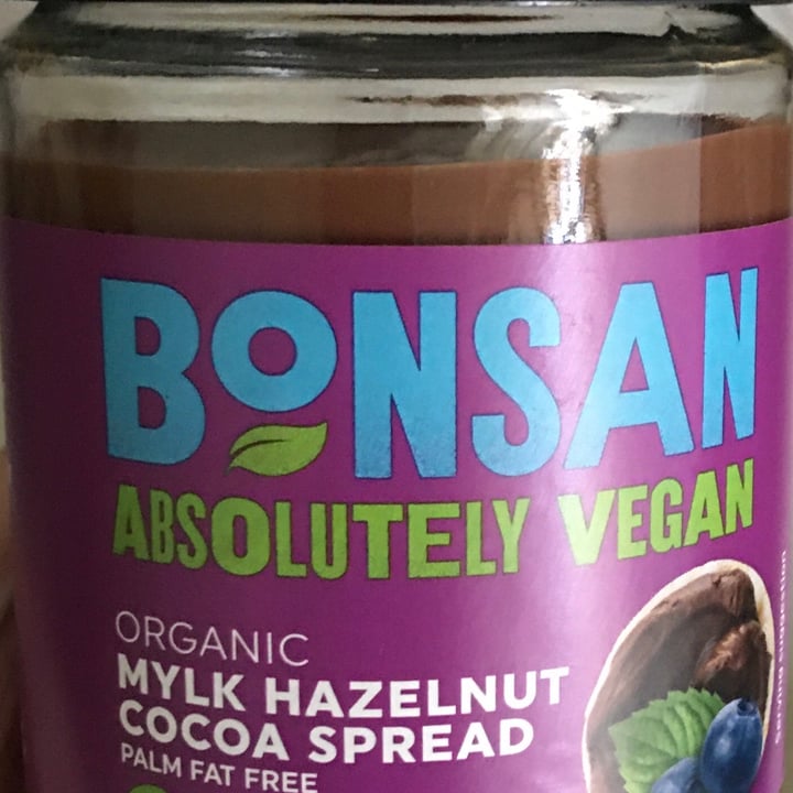 photo of Bonsan mylk hazelnut cocoa spread shared by @5novegs on  11 Aug 2021 - review