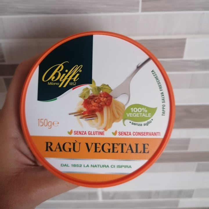 photo of Biffi Ragù vegetale shared by @miele21 on  06 Apr 2022 - review