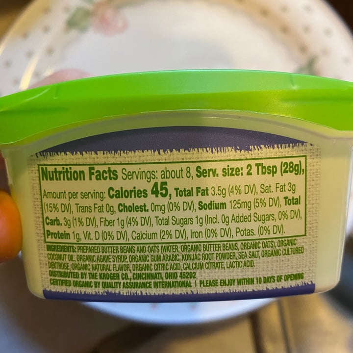 photo of Simple Truth Cream Cheese Alternative Plain shared by @newbeeemily on  22 Feb 2021 - review