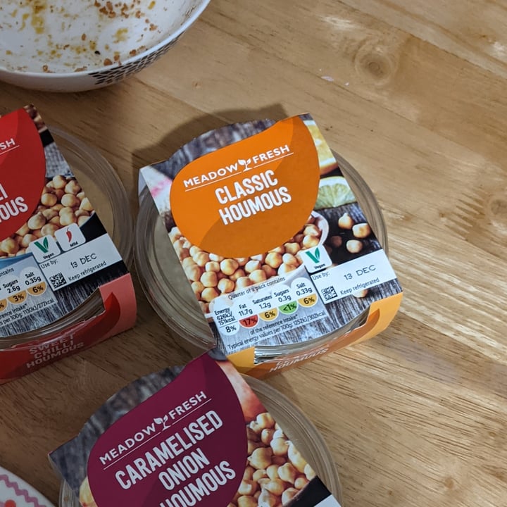 photo of Meadow Fresh Classic Houmous shared by @katchan on  03 Dec 2021 - review