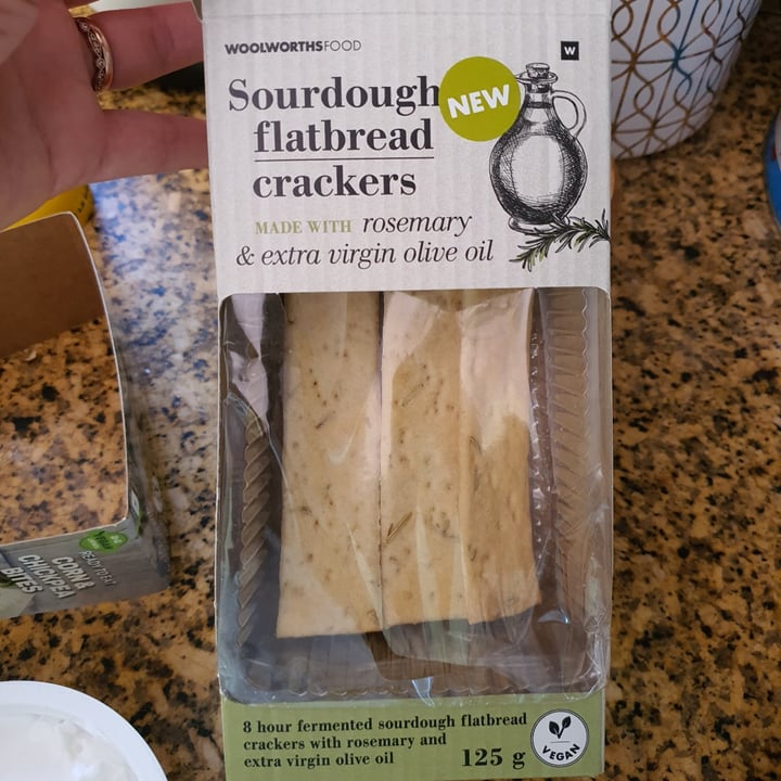 photo of Woolworths Sourdough crackers shared by @daniellep on  17 Jan 2021 - review