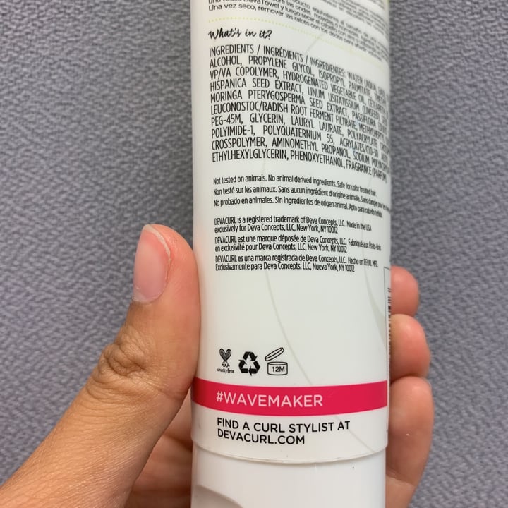 photo of DevaCurl Wave Maker shared by @alaine on  30 Aug 2019 - review