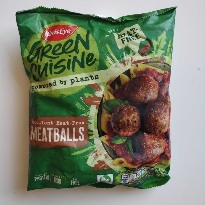 photo of Findus Green Cuisine Meat Free Meatballs shared by @junkfoodqueen on  19 May 2020 - review
