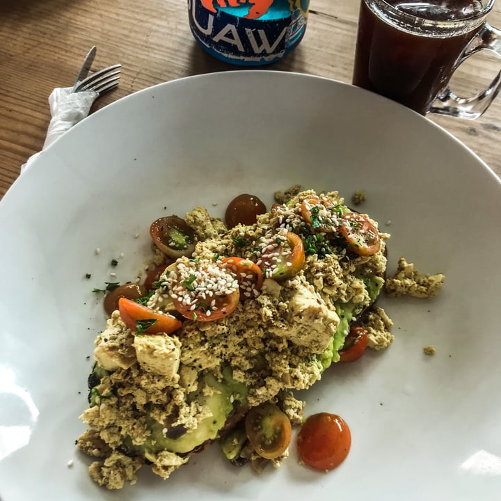 photo of Crate Cafe Tofu Scramble shared by @cheerfulchickpea on  14 Sep 2020 - review
