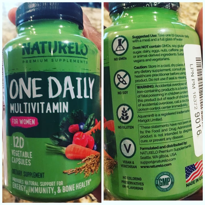 photo of Naturelo Whole Food Multivitamin shared by @aprilb08 on  09 Aug 2020 - review
