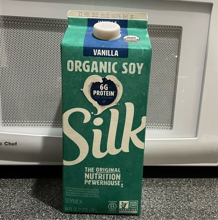 photo of Silk Organic Soy (Vanilla) shared by @shmoopsify on  19 Nov 2021 - review