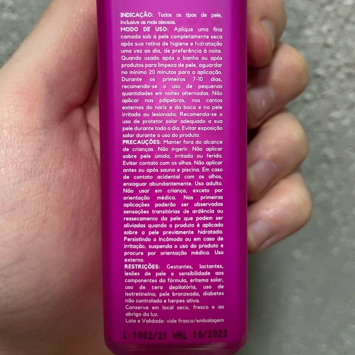 review photo of Creamy Ácido mandélico shared by @victorterhorst on 01 Feb 2022 - review