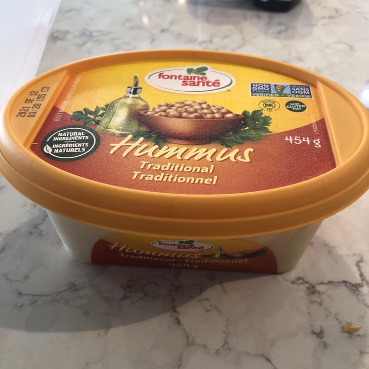 photo of Fontaine Santé Traditional Hummus shared by @threelittlebirdsfarm on  05 Jul 2021 - review