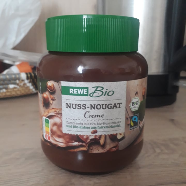 photo of Rewe Bio Nuss-Nougat Creme shared by @sonja0310 on  21 Jul 2021 - review