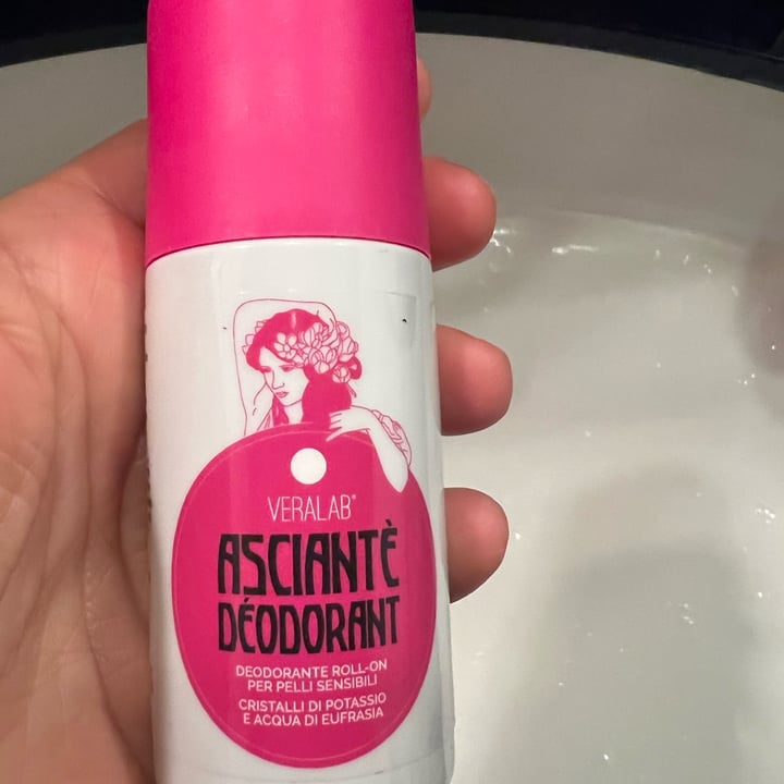 photo of Veralab Asciantè deodorant shared by @fedegarbe on  26 Mar 2022 - review