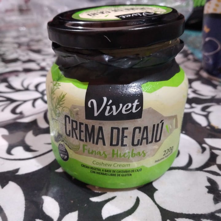 photo of Vívet Crema de Cajú Finas Hierbas shared by @mily-lbs on  18 Feb 2021 - review