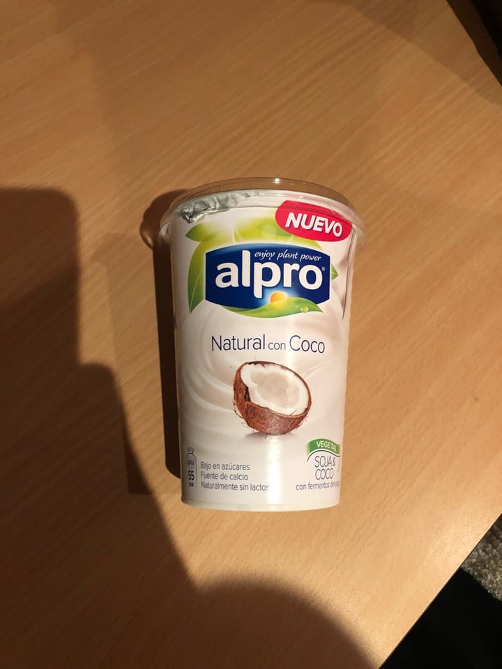 photo of Alpro Natural Con Coco Yogurt shared by @steff on  28 Jun 2019 - review