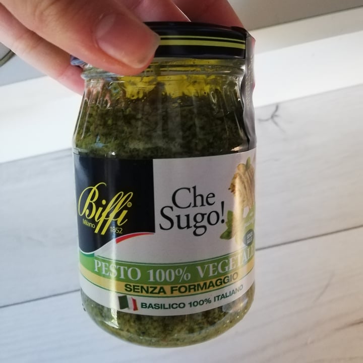review photo of Biffi Che Sugo! Pesto 100% Vegetale Senza Formaggio Jar shared by @gaiadionisi on 15 Apr 2022 - review