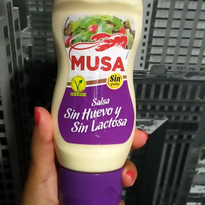 photo of Musa Salsa mayonesa vegana shared by @noevegan on  24 Aug 2022 - review