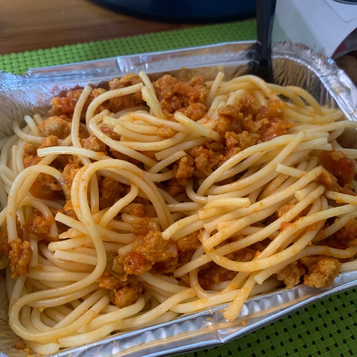 review photo of Veggie Go Plato Italiano (pasta) Con Papás Y Jugo De Mora shared by @danabananaa on 12 Aug 2021 - review