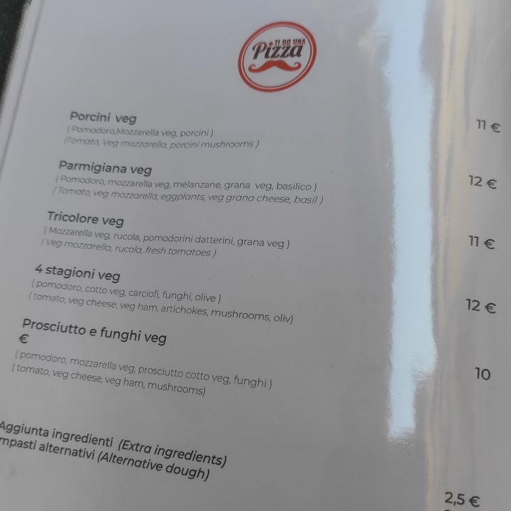 review photo of Ti Do Una Pizza Pizza salsiccia e friarielli veg shared by @vioveg on 12 Aug 2021 - review