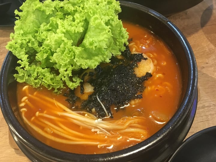 photo of Saute-San Kimchi Jjigae Ramen shared by @culinaryworkout on  09 Nov 2019 - review