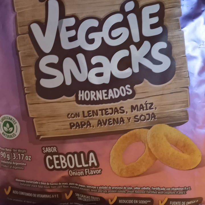 photo of Veggie snacks veggie snacks sabor cebolla shared by @natalia22 on  17 May 2022 - review