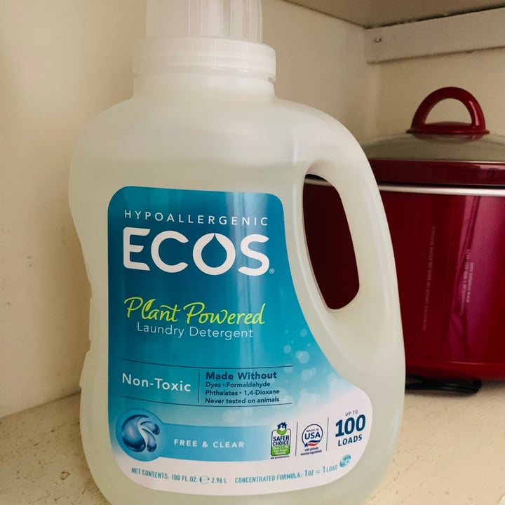 photo of Ecos Free And Clear Hypoallergenic Laundry Detergent shared by @allhess on  12 Sep 2021 - review