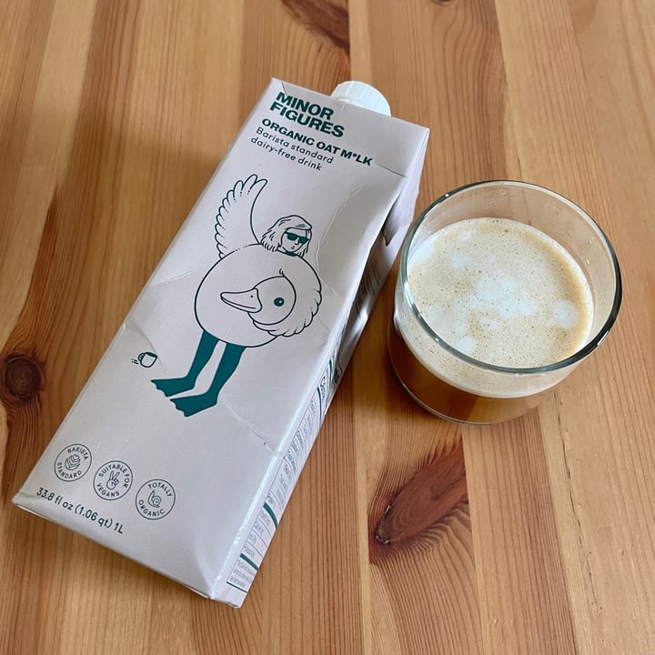 photo of Minor Figures Organic Oat M*lk Barista Standard shared by @aqualing on  03 Jun 2021 - review