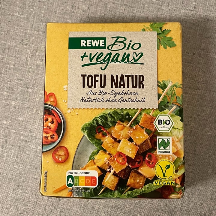 photo of Rewe Bio Natur Tofu shared by @fbradaschia on  10 Oct 2021 - review