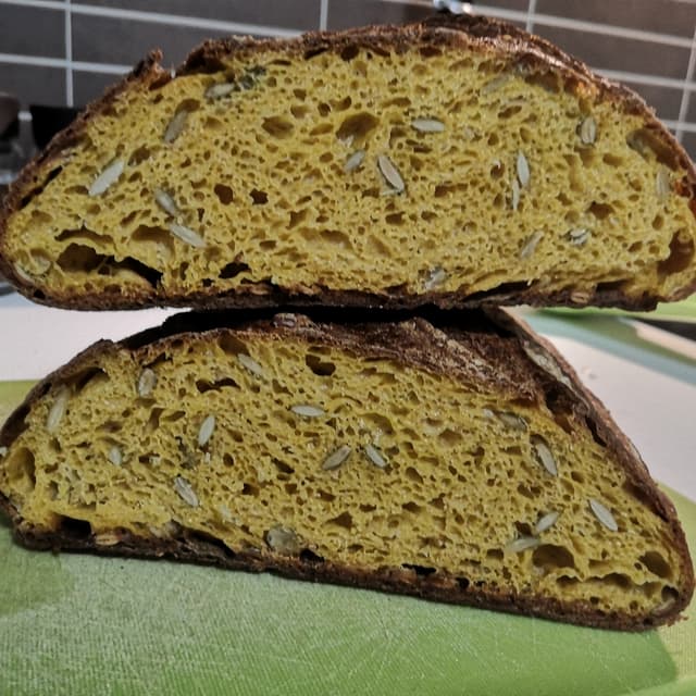 菜肴“Pane Alla Zucca”的照片