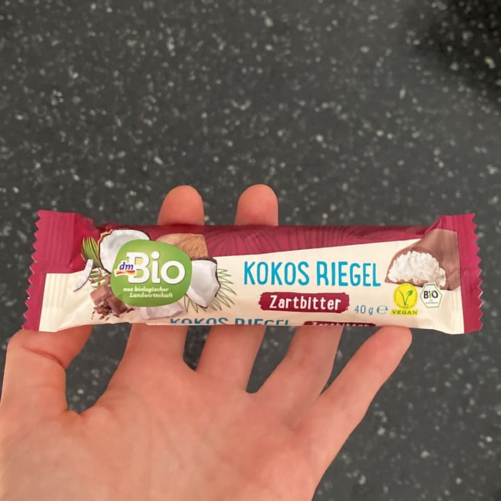 photo of dmBio Kokos Riegel shared by @ale9 on  11 Sep 2022 - review