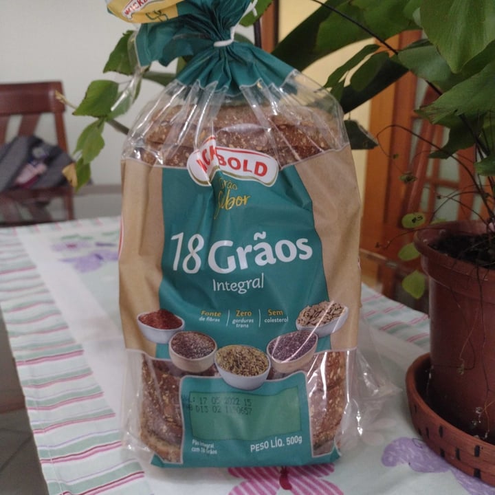 review photo of wickbold & nosso pão indústria de alimentos ltda Pão Integral 18 Grãos shared by @sloddi on 09 May 2022 - review