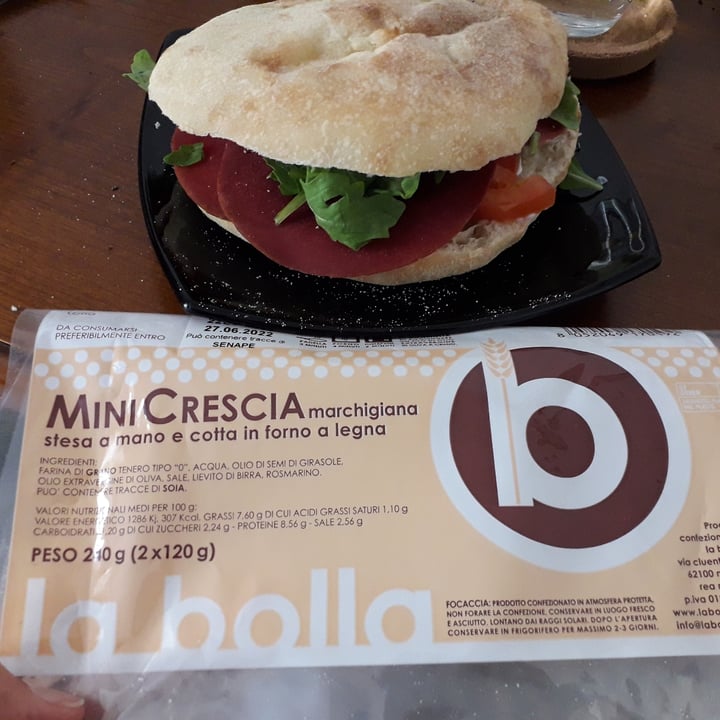 photo of La Bolla Mini crescia marchigiana shared by @gio269 on  10 Jun 2022 - review