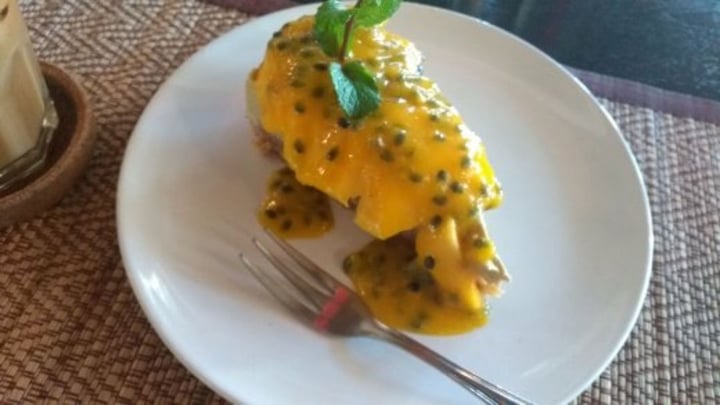 photo of Goodsouls Kitchen Passionfruit cheese cake shared by @felice on  07 Sep 2019 - review