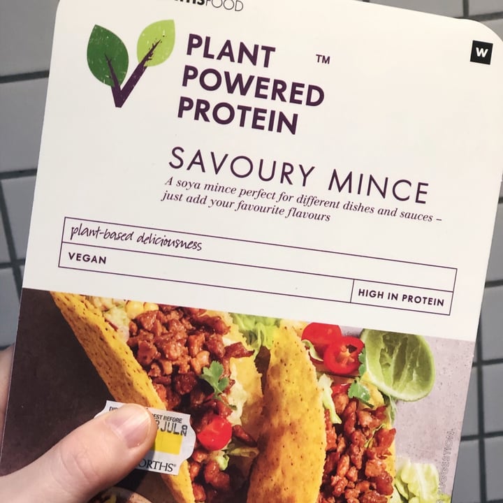 photo of Woolworths Food Plant Powered Protein Savoury Mince shared by @honeeandfig on  19 Oct 2020 - review