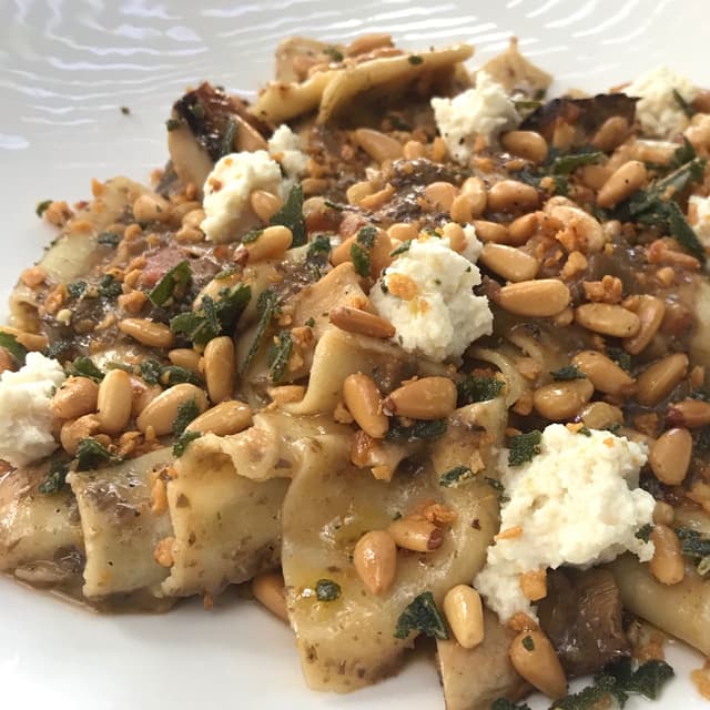 Photo of the dish “Pappardelle with mushroom ragu”