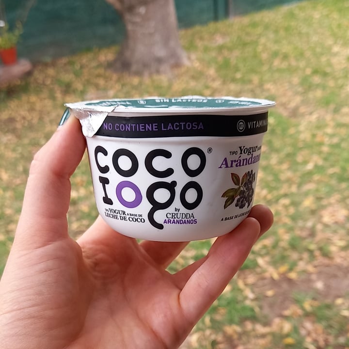 review photo of Crudda Yogur a Base de Coco sabor ArĂĄndanos shared by @caroyebra on 25 Feb 2021 - review
