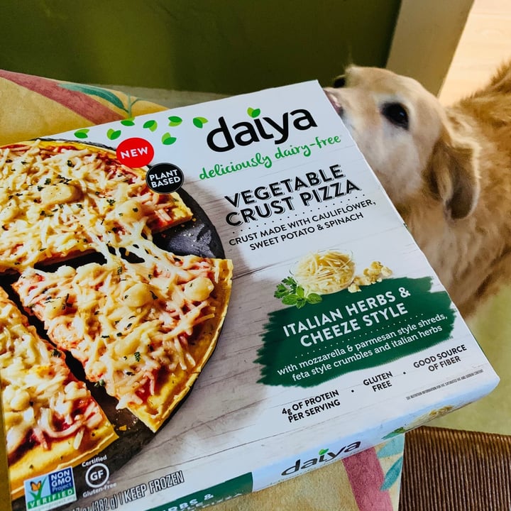 photo of Daiya Vegetable crust pizza, Italian Herb shared by @allhess on  02 Nov 2020 - review