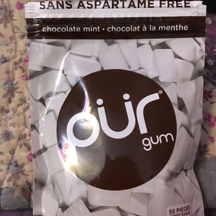 review photo of PÜR Gum Chocolate Mint Gum shared by @susandunn on 27 Jun 2021 - review