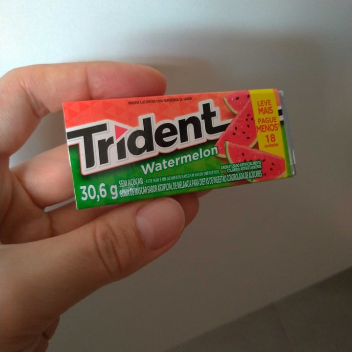 review photo of Trident foods Chiclete shared by @mariliaf on 12 May 2022 - review