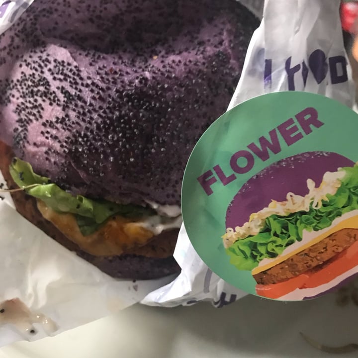 photo of Flower Burger Flower burger shared by @mollyk on  27 Nov 2021 - review