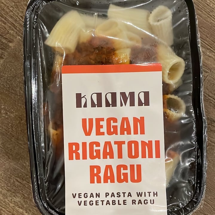 photo of Kaama Vegan pasta ragu shared by @greenmomlife on  09 Apr 2022 - review